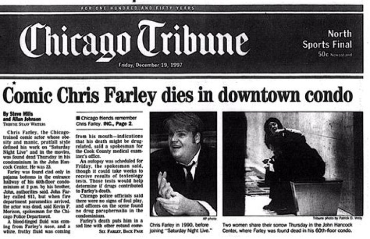 Chris Farley's Death: Cause, Overdose, and Tragic Details
