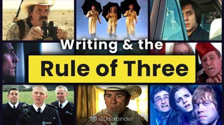 Decoding "Rule of Three": Storytelling Secrets & Movie Insights