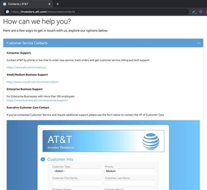 How to Contact AT&T Customer Service: Phone, Chat, & More