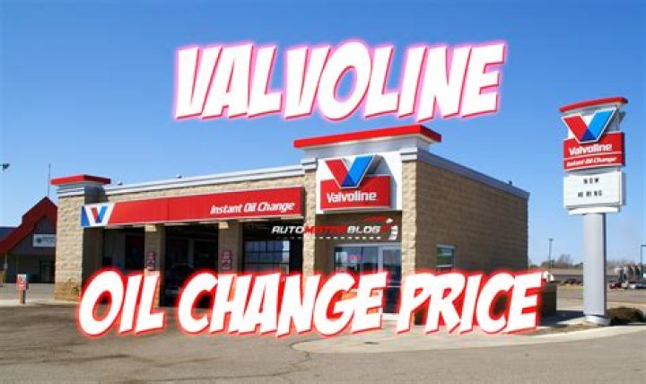 Valvoline Oil Change Deals: Save with Coupons & Promos!